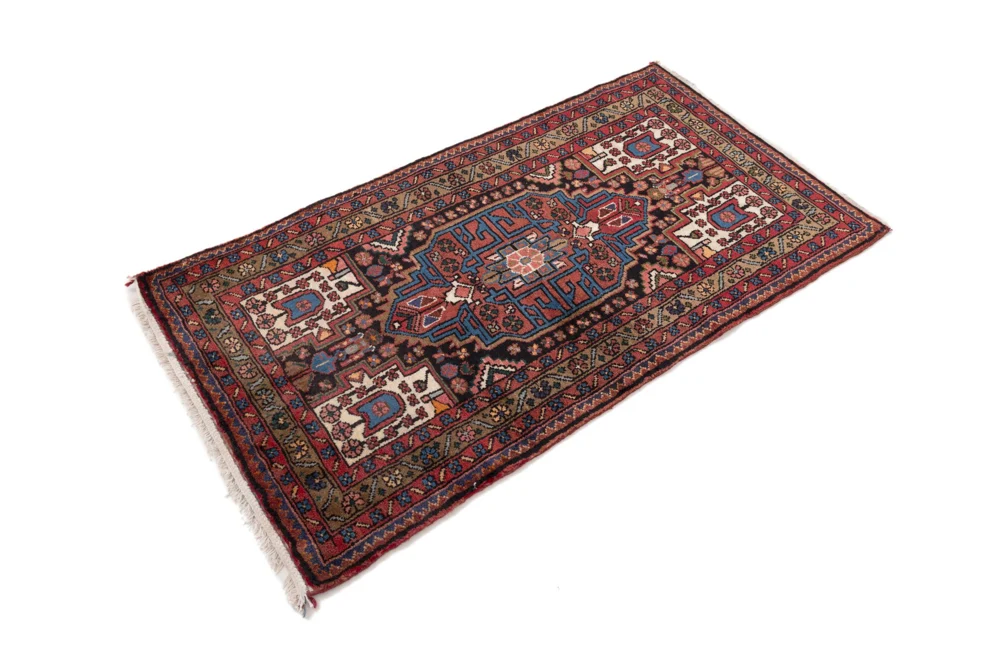 Persisk teppe - Nomadisk - 135 x 75 cm - rust