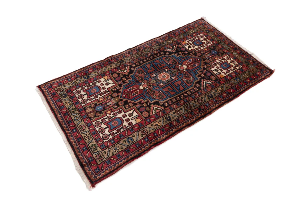 Persisk teppe - Nomadisk - 135 x 75 cm - rust