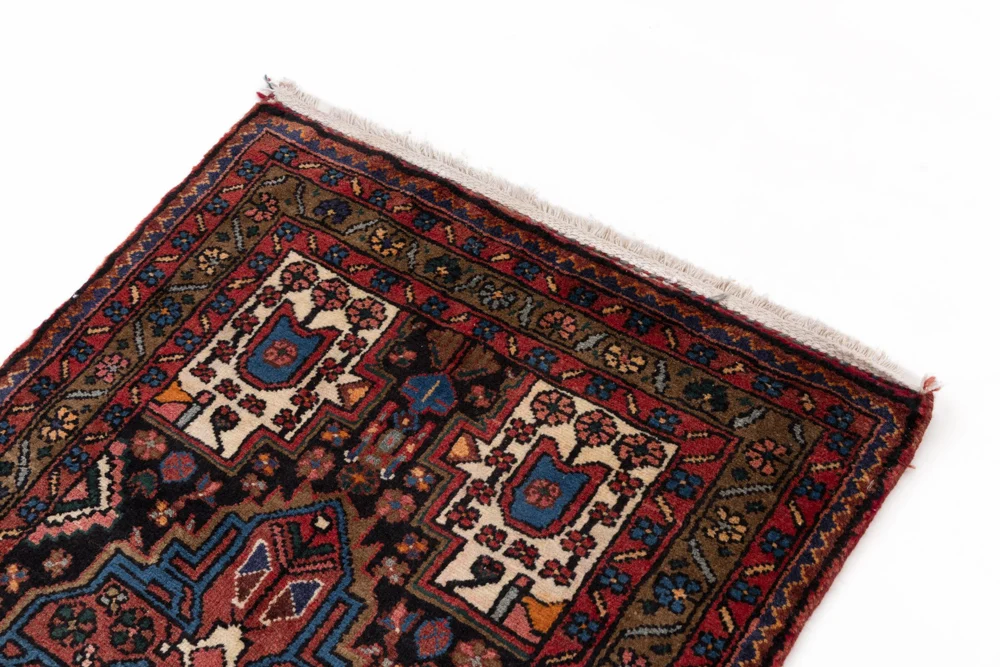 Persisk teppe - Nomadisk - 135 x 75 cm - rust