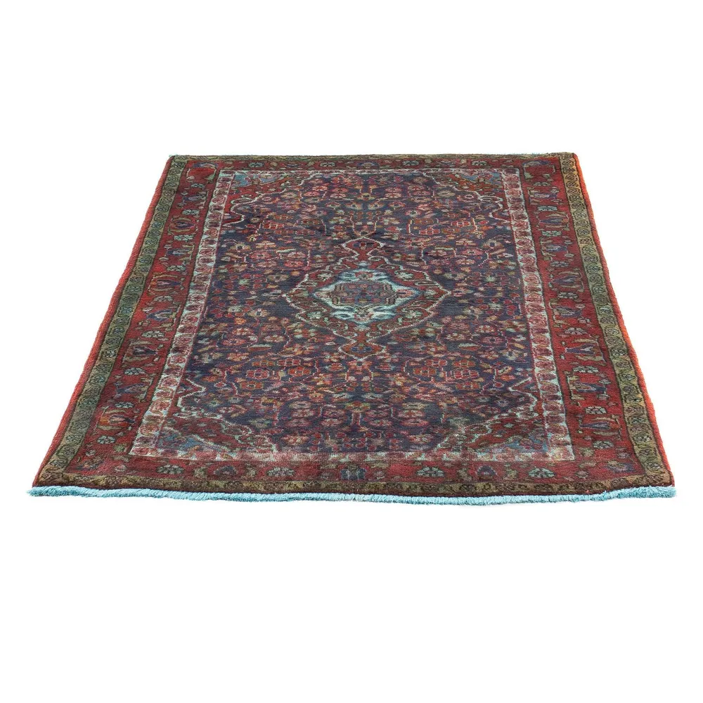 Persisk teppe - Nomadisk - 137 x 103 cm - mørkeblå