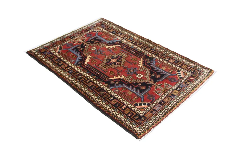 Persisk teppe - Nomadisk - 138 x 92 cm - rød