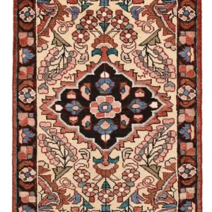 Persisk teppe - Nomadisk - 139 x 71 cm - flerfarget