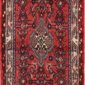 Persisk teppe - Nomadisk - 140 x 80 cm - rød