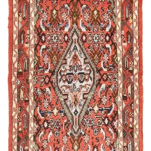 Persisk teppe - Nomadisk - 141 x 63 cm - rød