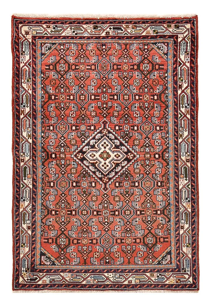Persisk teppe - Nomadisk - 142 x 94 cm - rød