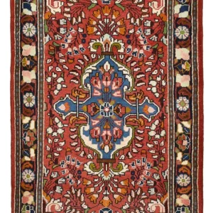 Persisk teppe - Nomadisk - 142 x 76 cm - rød