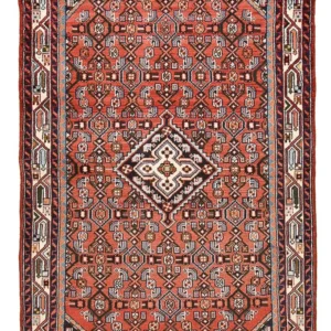 Persisk teppe - Nomadisk - 142 x 94 cm - rød