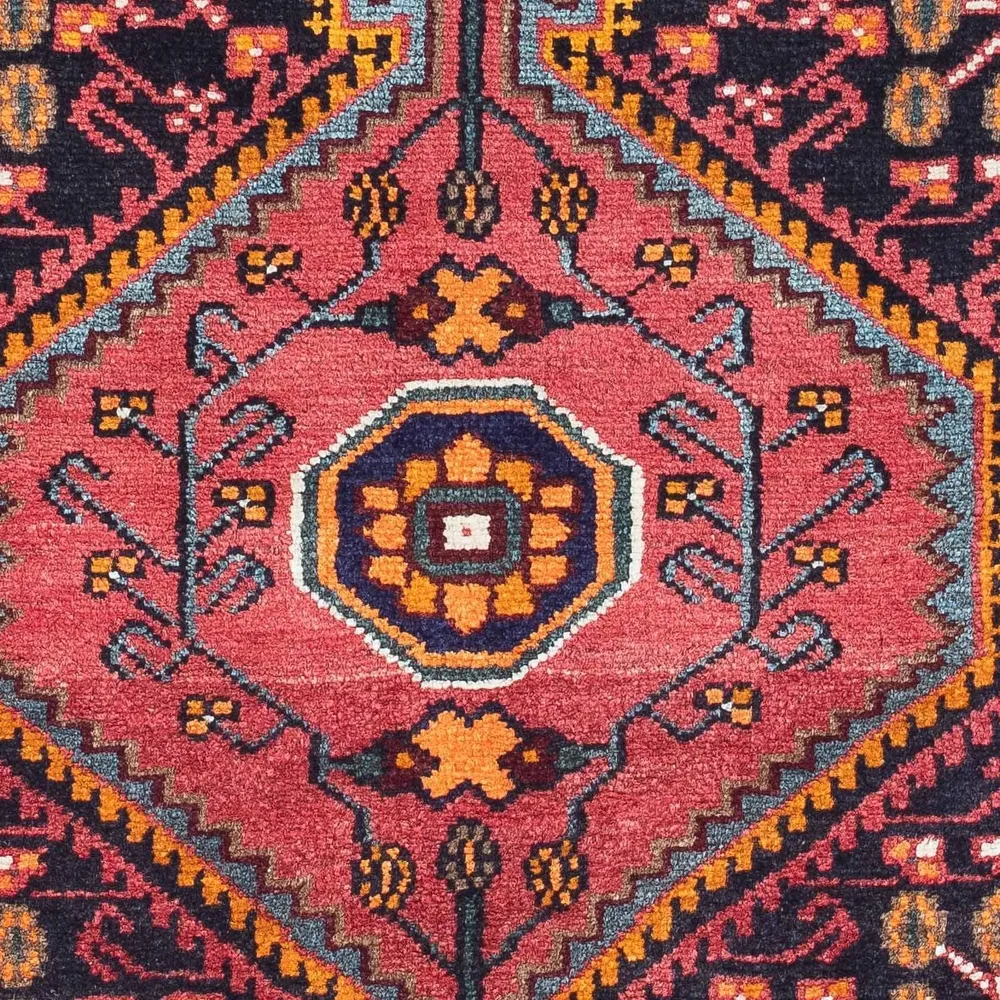 Persisk teppe - Nomadisk - 142 x 90 cm - lys rød