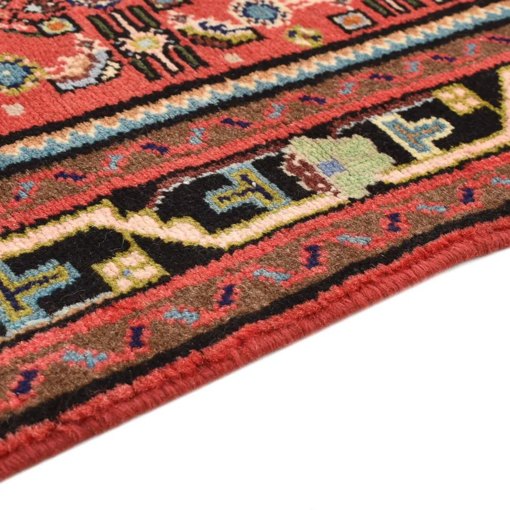 Persisk teppe - Nomadisk - 143 x 109 cm - lys rød
