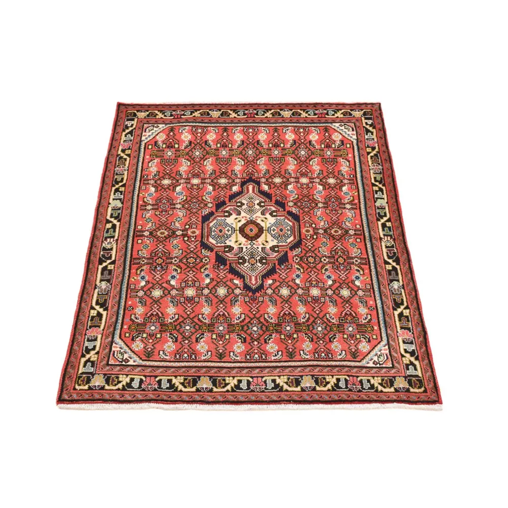 Persisk teppe - Nomadisk - 143 x 109 cm - lys rød
