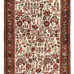 Persisk teppe - Nomadisk - 143 x 86 cm - flerfarget