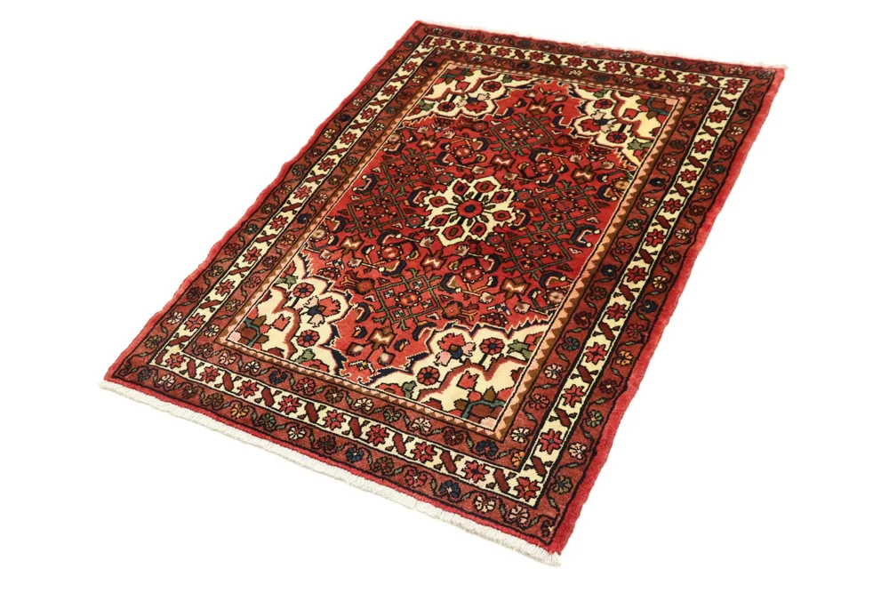 Persisk teppe - Nomadisk - 145 x 100 cm - rød