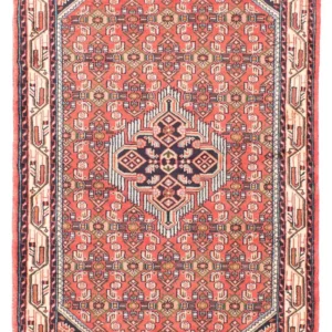 Persisk teppe - Nomadisk - 145 x 105 cm - rød