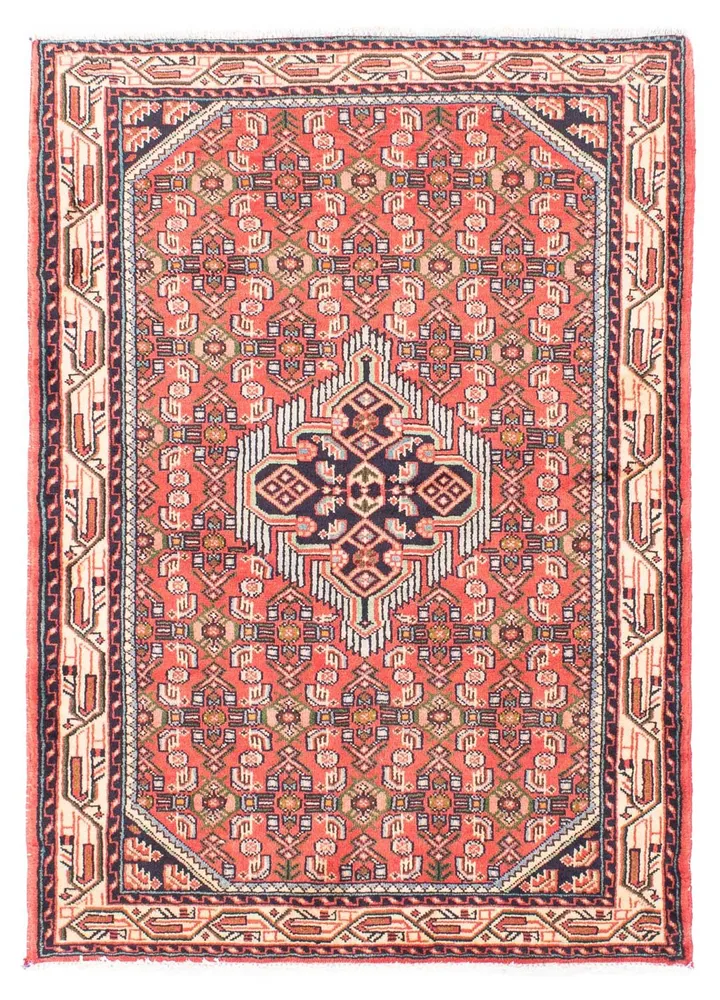 Persisk teppe - Nomadisk - 145 x 105 cm - rød