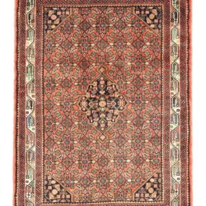 Persisk teppe - Nomadisk - 145 x 105 cm - brun