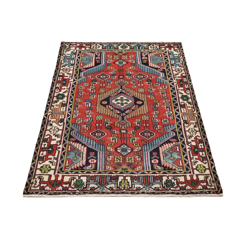Persisk teppe - Nomadisk - 145 x 96 cm - rød