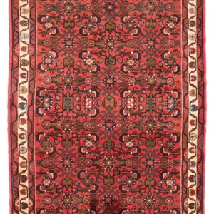 Persisk teppe - Nomadisk - 146 x 107 cm - rød