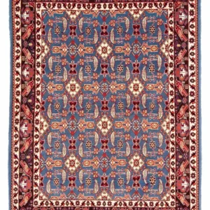Persisk teppe - Nomadisk - 146 x 107 cm - mørkeblå