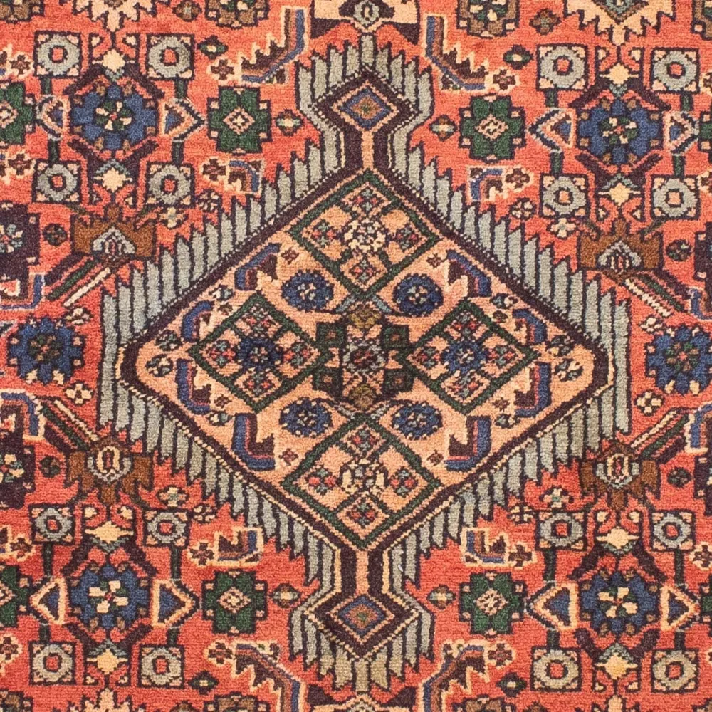 Persisk teppe - Nomadisk - 147 x 100 cm - lys rød