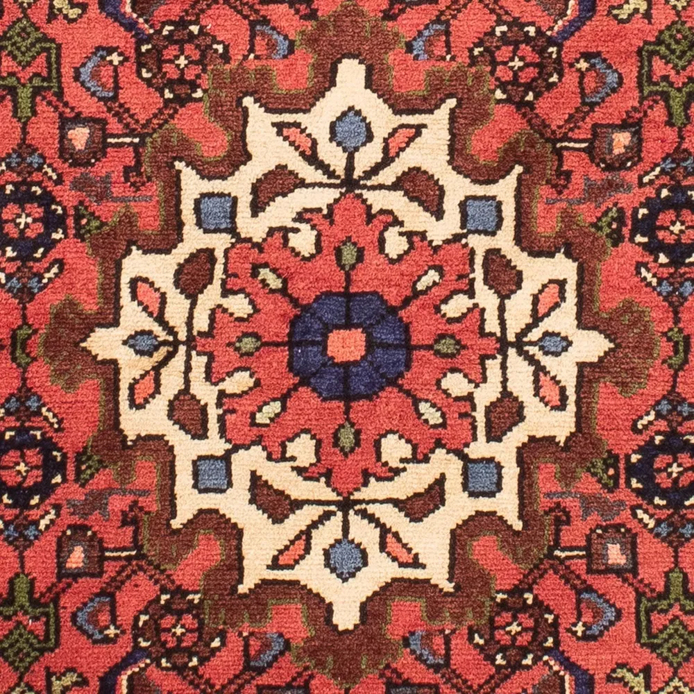 Persisk teppe - Nomadisk - 147 x 100 cm - mørk rød