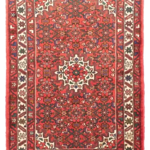 Persisk teppe - Nomadisk - 147 x 102 cm - rød
