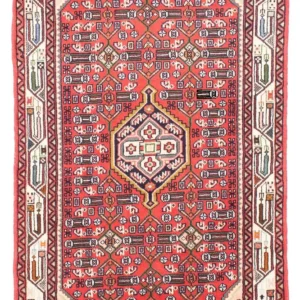 Persisk teppe - Nomadisk - 148 x 102 cm - rød