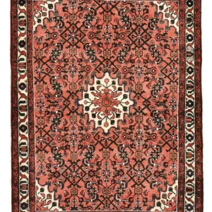 Persisk teppe - Nomadisk - 149 x 107 cm - lys rød