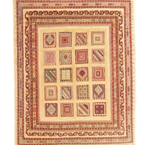 Persisk teppe - Nomadisk - 149 x 121 cm - rød
