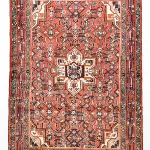 Persisk teppe - Nomadisk - 150 x 100 cm - lys rød