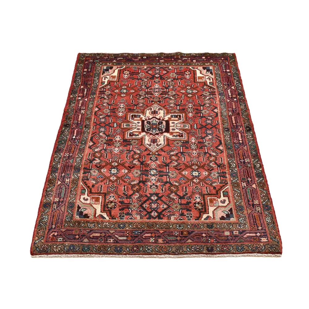 Persisk teppe - Nomadisk - 150 x 100 cm - lys rød