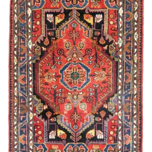 Persisk teppe - Nomadisk - 150 x 100 cm - oransje