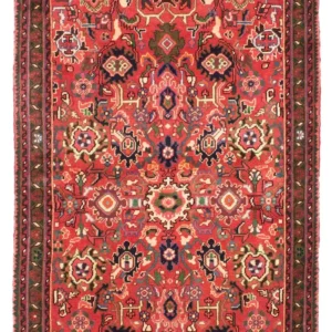 Persisk teppe - Nomadisk - 150 x 102 cm - rød