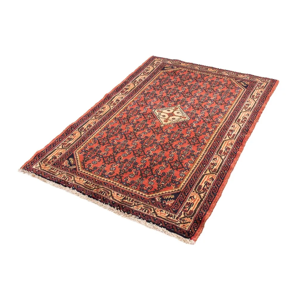 Persisk teppe - Nomadisk - 150 x 102 cm - lys rød