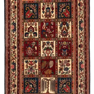 Persisk teppe - Nomadisk - 150 x 103 cm - mørkeblå