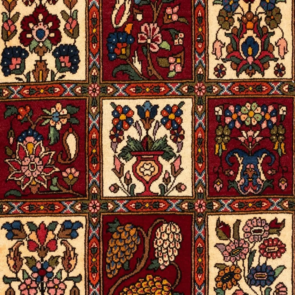 Persisk teppe - Nomadisk - 150 x 103 cm - mørkeblå