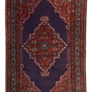 Persisk teppe - Nomadisk - 150 x 105 cm - mørkeblå