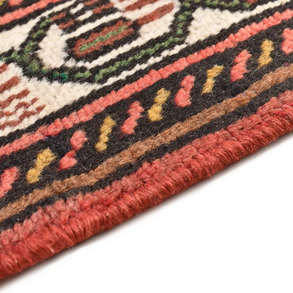 Persisk teppe - Nomadisk - 150 x 99 cm - mørk rød