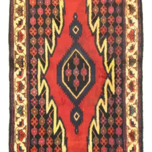 Persisk teppe - Nomadisk - 151 x 103 cm - rød