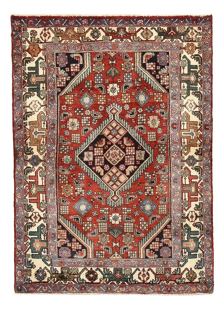 Persisk teppe - Nomadisk - 151 x 105 cm - rød