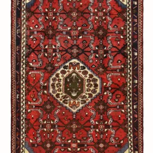 Persisk teppe - Nomadisk - 151 x 99 cm - rød