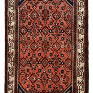 Persisk teppe - Nomadisk - 152 x 103 cm - lys rød