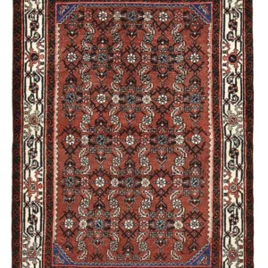 Persisk teppe - Nomadisk - 153 x 100 cm - flerfarget