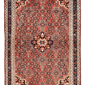 Persisk teppe - Nomadisk - 153 x 108 cm - lys rød