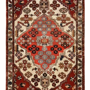 Persisk teppe - Nomadisk - 154 x 101 cm - rød
