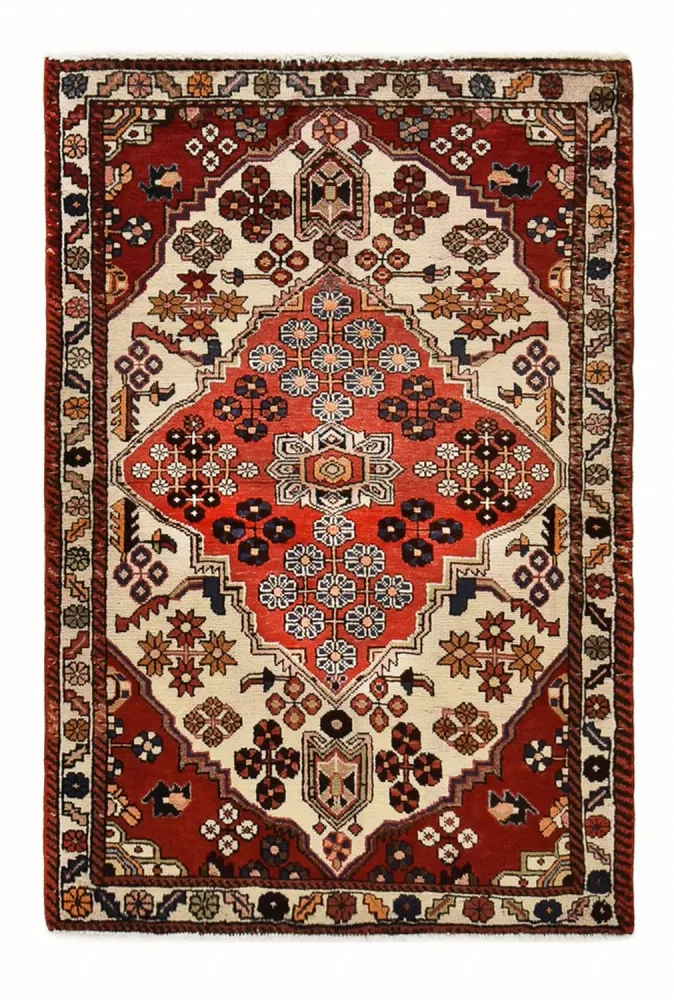 Persisk teppe - Nomadisk - 154 x 101 cm - rød