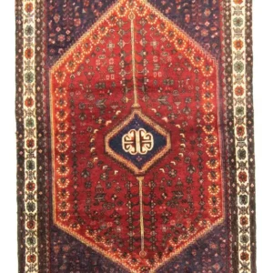 Persisk teppe - Nomadisk - 154 x 95 cm - rød