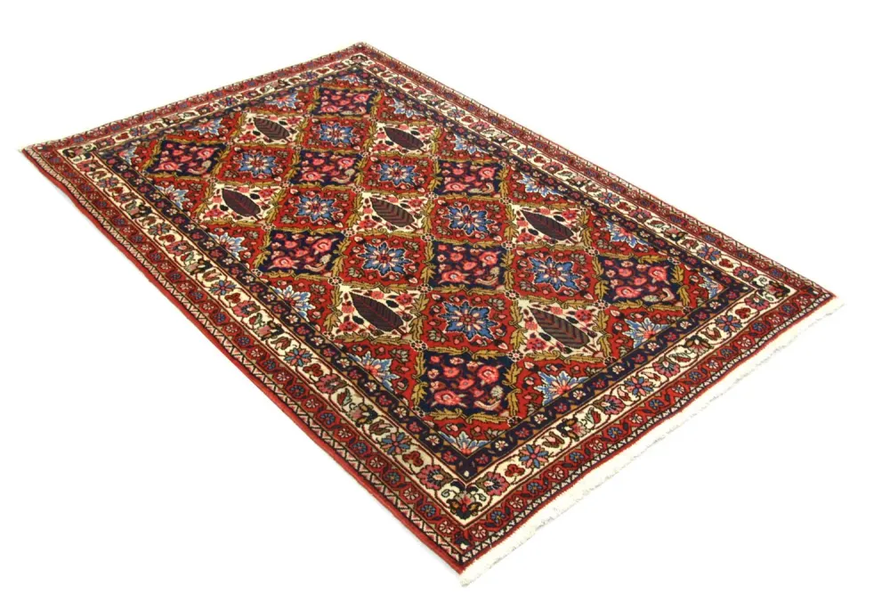 Persisk teppe - Nomadisk - 155 x 104 cm - blå