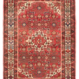 Persisk teppe - Nomadisk - 155 x 110 cm - rød