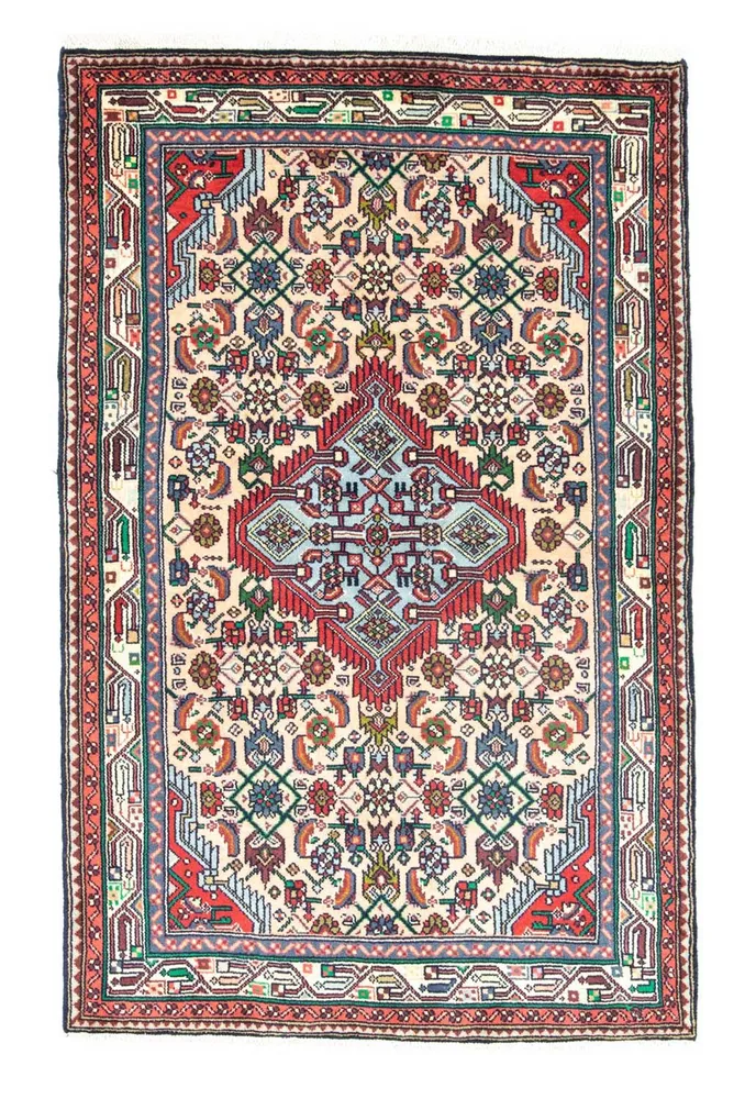 Persisk teppe - Nomadisk - 157 x 102 cm - blå