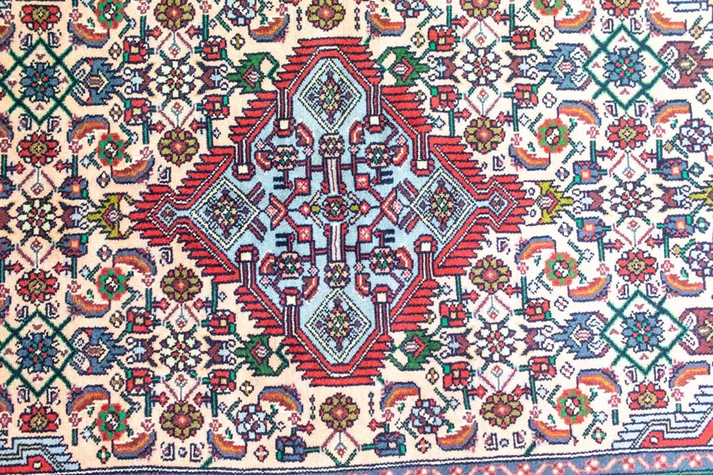Persisk teppe - Nomadisk - 157 x 102 cm - blå